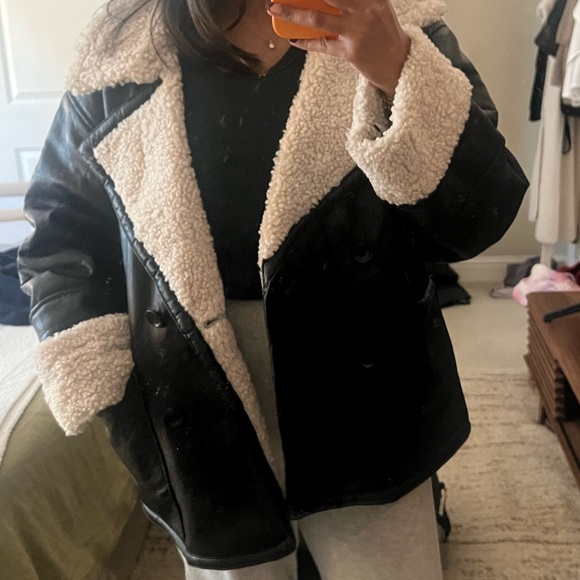 Free People Kaja Vegan Bonded Peacoat - Picture 16 of 16